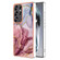 Samsung Galaxy S25 Ultra 5G Electroplating Marble Dual-side IMD Phone Case - Rose Red 014