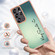 Samsung Galaxy S25 Ultra 5G Electroplating Marble Dual-side IMD Phone Case - Smile