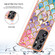 Samsung Galaxy S25 Ultra 5G Electroplating Pattern IMD TPU Shockproof Case with Rhinestone Ring Holder - Colorful Scales