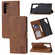 Samsung Galaxy S25 Ultra 5G Embossed Happy Cat Pattern Flip Leather Phone Case - Brown