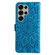 Samsung Galaxy S25 Ultra 5G Embossed Sunflower Leather Phone Case - Blue