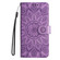 Samsung Galaxy S25 Ultra 5G Embossed Sunflower Leather Phone Case - Purple