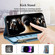 Samsung Galaxy S25 Ultra 5G ESEBLE Star Series Lanyard Zipper Wallet RFID Leather Case - Blue