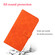 Samsung Galaxy S25 Ultra 5G Ethnic Style Embossed Pattern Leather Phone Case - Orange