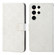 Samsung Galaxy S25 Ultra 5G Ethnic Style Embossed Pattern Leather Phone Case - White