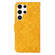 Samsung Galaxy S25 Ultra 5G Ethnic Style Embossed Pattern Leather Phone Case - Yellow
