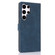 Samsung Galaxy S25 Ultra 5G Fantasy Skin-feel Calfskin Texture Leather Phone Case - Blue