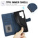 Samsung Galaxy S25 Ultra 5G Fantasy Skin-feel Calfskin Texture Leather Phone Case - Blue
