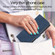 Samsung Galaxy S25 Ultra 5G Fantasy Skin-feel Calfskin Texture Leather Phone Case - Blue