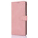 Samsung Galaxy S25 Ultra 5G Fantasy Skin-feel Calfskin Texture Leather Phone Case - Pink