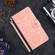Samsung Galaxy S25 Ultra 5G Floral Embossed Pattern Leather Phone Case - Pink