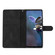 Samsung Galaxy S25 Ultra 5G Flower Butterfly Embossing Pattern Leather Phone Case - Black