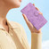Samsung Galaxy S25 Ultra 5G Flower Embossing Pattern Leather Phone Case - Purple