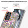 Samsung Galaxy S25 Ultra 5G Flowers and Plants Series IMD TPU Phone Case with Ring Holder - Purple Peony