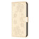 Samsung Galaxy S25 Ultra 5G Four-leaf Embossed Leather Phone Case - Gold