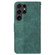 Samsung Galaxy S25 Ultra 5G Geometric Embossed Leather Phone Case - Green