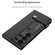 Samsung Galaxy S25 Ultra 5G GKK Flip Wallet Leather Phone Case, Without Pen - Carbon Fiber Texture