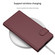 Samsung Galaxy S25 Ultra 5G GKK Flip Wallet Leather Phone Case, Without Pen - Carbon Fiber Texture