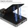 Samsung Galaxy S25 Ultra 5G GKK Rotor Bracket Recessed Card Bag Full Coverage Phone Case - Carbon Fibre Texture