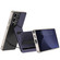 Samsung Galaxy S25 Ultra 5G GKK Rotor Bracket Recessed Card Bag Full Coverage Phone Case - Carbon Fibre Texture
