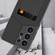 Samsung Galaxy S25 Ultra 5G GKK Rotor Bracket Recessed Card Bag Full Coverage Phone Case - Carbon Fibre Texture