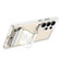 Samsung Galaxy S25 Ultra 5G GKK Space Series Clear Wristband Holder Phone Case - Transparent Pink