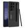 Samsung Galaxy S25 Ultra 5G GKK Ultra-thin Holder Phone Case with Pen Slots & Stylus Pen - Black