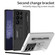 Samsung Galaxy S25 Ultra 5G GKK Ultra-thin Holder Phone Case with Pen Slots & Stylus Pen - Green