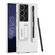 Samsung Galaxy S25 Ultra 5G GKK Ultra-thin Holder Phone Case with Pen Slots & Stylus Pen - Silver