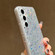 Samsung Galaxy S25 Ultra 5G Glitter Sequins Epoxy TPU Phone Case - Silver