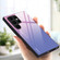 Samsung Galaxy S25 Ultra 5G Gradient Color Glass Phone Case - Pink Purple