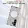 Samsung Galaxy S25 Ultra 5G Honeycomb Magnetic Ring Shockproof Phone Case - Blue