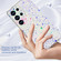 Samsung Galaxy S25 Ultra 5G IMD Double Piece Simple Fresh Shockproof Phone Case - Laser Stars