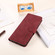 Samsung Galaxy S25 Ultra 5G KHAZNEH Matte Texture Leather Phone Case - Red