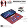 Samsung Galaxy S25 Ultra 5G Litchi Texture RFID Anti-theft Leather Phone Case - Red