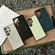 Samsung Galaxy S25 Ultra 5G Magsafe Magnetic Plain Leather Phone Case - Light Green Samsung Galaxy S25 Ultra 5G Magsafe Magnetic Plain Leather Phone Case - Light Green