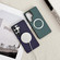 Samsung Galaxy S25 Ultra 5G Magsafe Magnetic Ring Cloth Texture Phone Case - Purple
