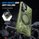 Samsung Galaxy S25 Ultra 5G MagSafe Magnetic Shockproof Phone Case with Ring Holder - Dark Green
