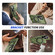 Samsung Galaxy S25 Ultra 5G MagSafe Magnetic Shockproof Phone Case with Ring Holder - Dark Green