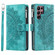 Samsung Galaxy S25 Ultra 5G Multi-Card Totem Zipper Leather Phone Case - Green