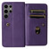 Samsung Galaxy S25 Ultra 5G Multi-Function Wallet 10 Card Slots Leather Phone Case - Violet