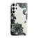 Samsung Galaxy S25 Ultra 5G Oil Embossed 3D Drawing Leather Phone Case - Lace Flower
