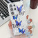 Samsung Galaxy S25 Ultra 5G Plating Texture Butterfly Wristband TPU Phone Case with Glitter Lens Film - Blue Butterflies HU3