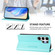 Samsung Galaxy S25 Ultra 5G RC01 Dual-Folded Magnetic Suction RFID Leather Phone Case - Mint Green Samsung Galaxy S25 Ultra 5G RC01 Dual-Folded Magnetic Suction RFID Leather Phone Case - Mint Green