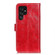 Samsung Galaxy S25 Ultra 5G Retro Crazy Horse Texture Leather Phone Case - Red Samsung Galaxy S25 Ultra 5G Retro Crazy Horse Texture Leather Phone Case - Red
