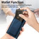 Samsung Galaxy S25 Ultra 5G Retro Leather Card Bag Magnetic Phone Case - Blue
