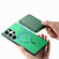 Samsung Galaxy S25 Ultra 5G Retro Magsafe Card Bag PU Back Cover Phone Case - Green