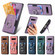 Samsung Galaxy S25 Ultra 5G Retro Skin-feel Ring Card Wallet Phone Case - Purple
