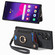 Samsung Galaxy S25 Ultra 5G Retro Skin-feel Ring Multi-card Wallet Phone Case - Black