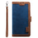 Samsung Galaxy S25 Ultra 5G Retro Splicing Horizontal Flip Leather Phone Case - Blue